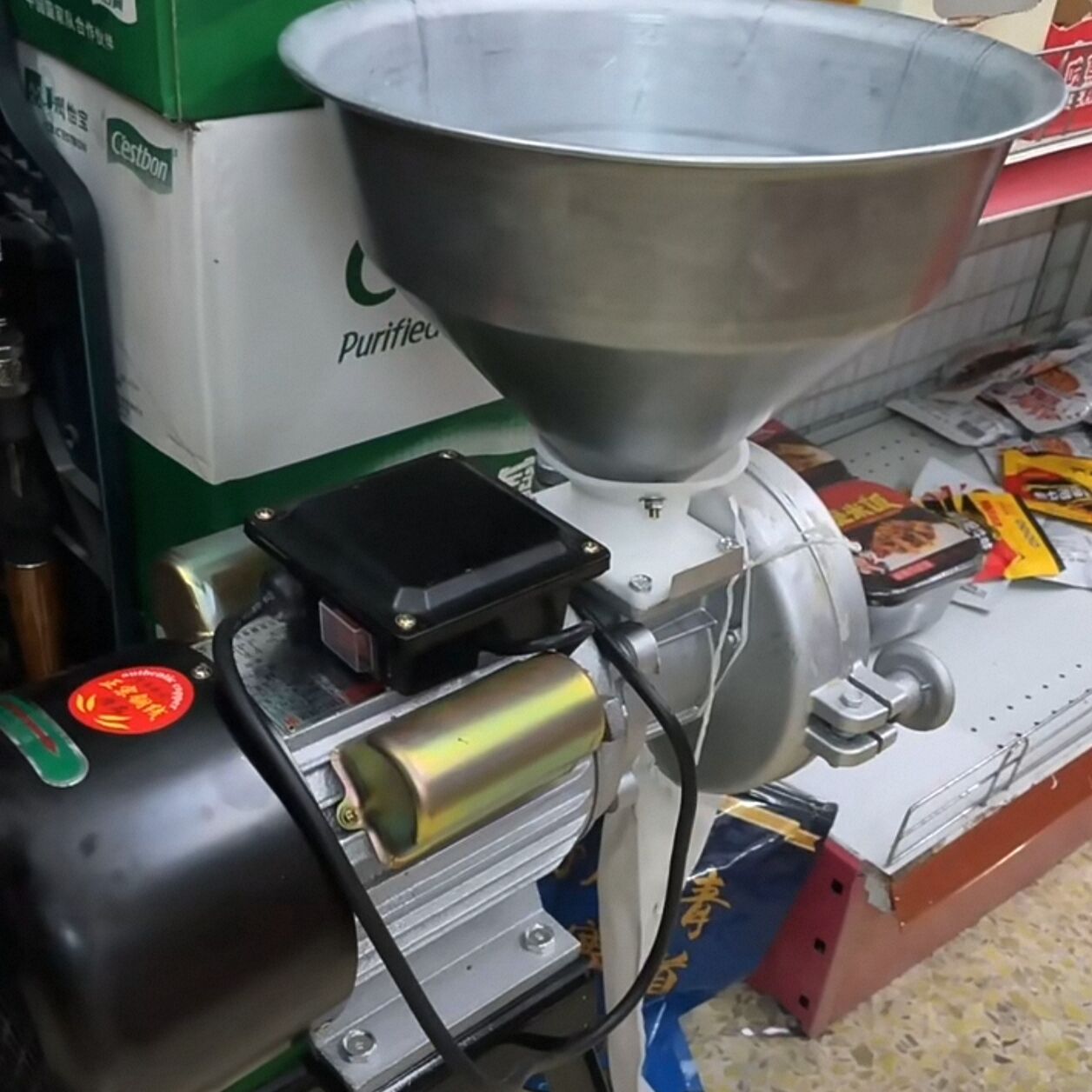 Coffee Bean Grinder Electric - 電動穀物ミルグラインダー、トウモロコシ、ピーナッツ、コーヒー豆グラインダー