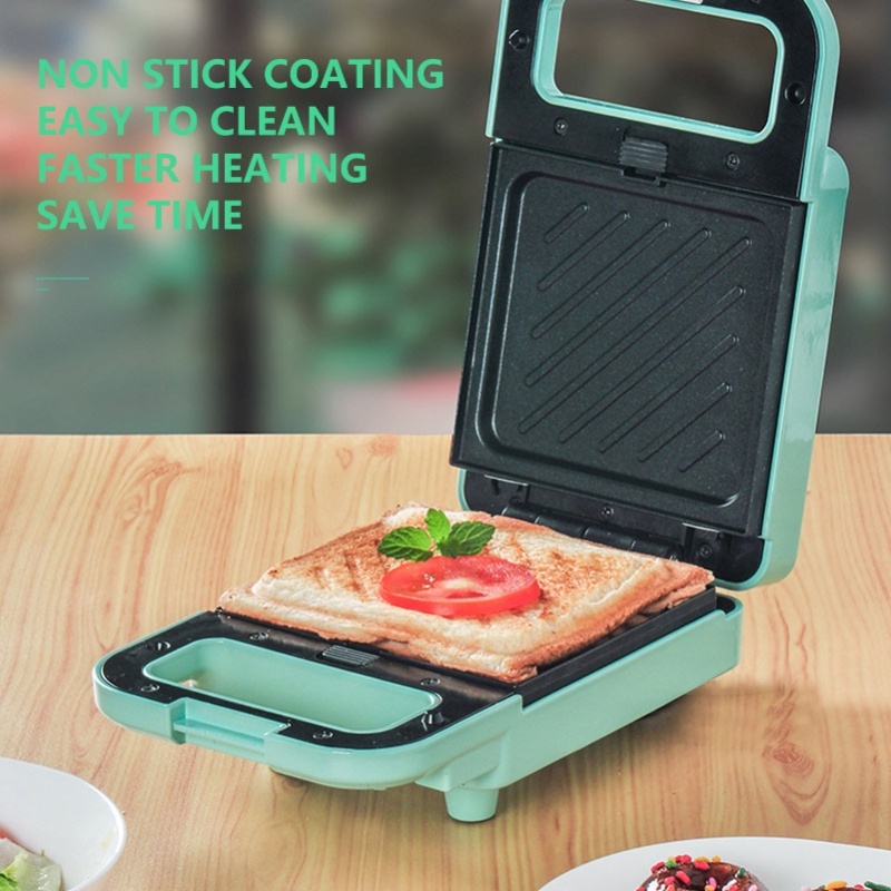 Mini Waffle Maker Machine - 家庭用ミニ自動朝食マシン多機能ワッフルサンドイッチメーカーグリルトースター
