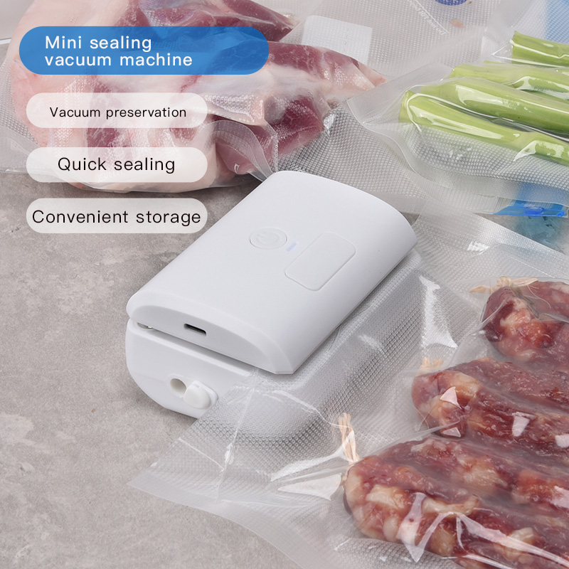 Food Vacuum Sealer Machine - ミニポータブル真空ポンプ包装機 食品用電動真空シーラー