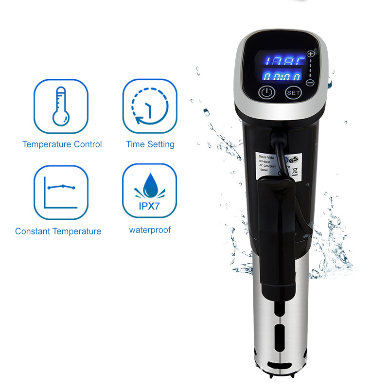 Digital Sous Vide Precision Cooker - 防水真空調理器精密調理器浸漬サーキュレーター真空調理器 LED デジタルディスプレイ調理機