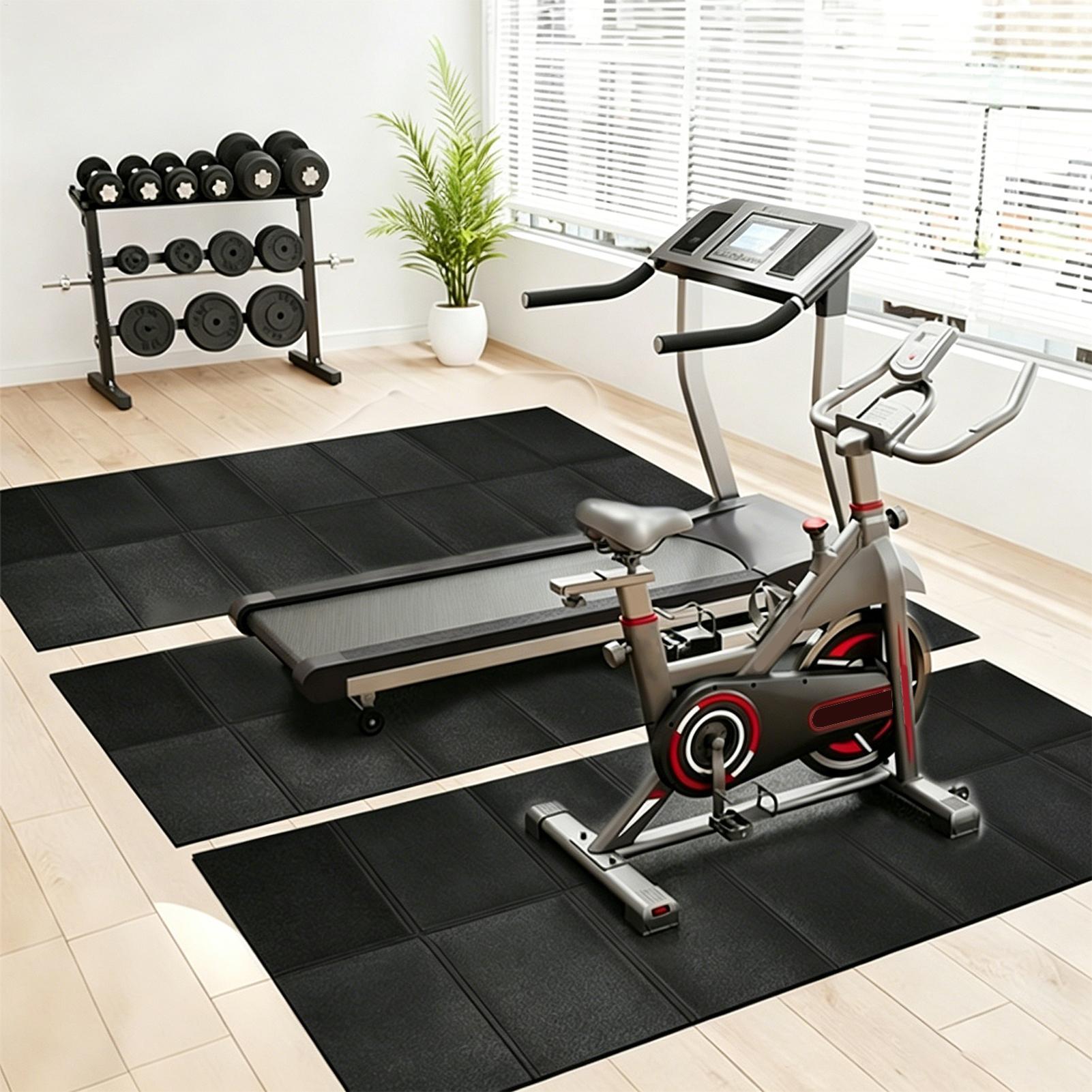 トレッドミルマット振動吸収ヘビーデューティトレッドミルフロア - Home Appliances のレビューと価格