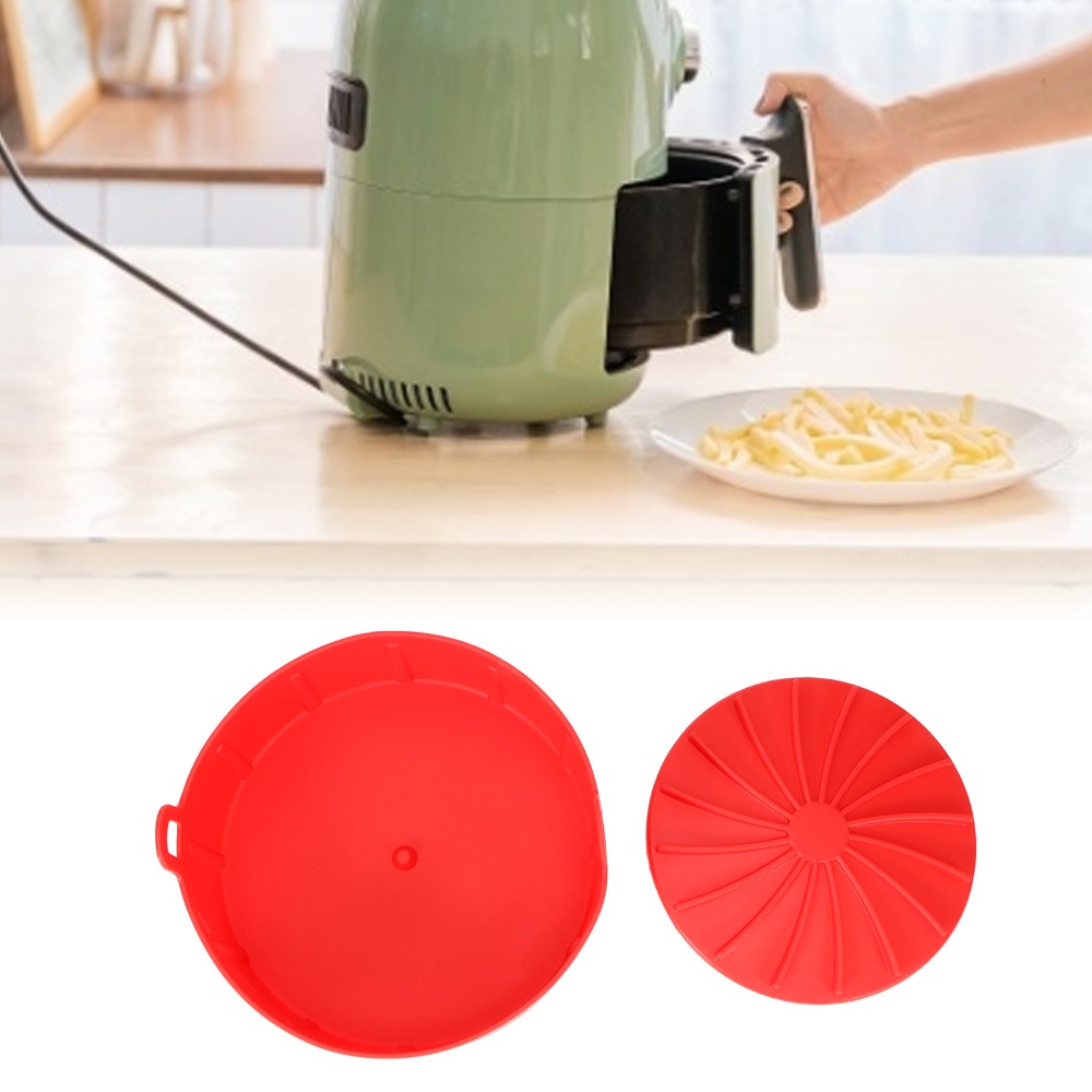 食品グレードシリコン製エアフライヤー用シリコンポット、耐熱性 - Air Fryer Silicone Pot Liner のレビューと価格