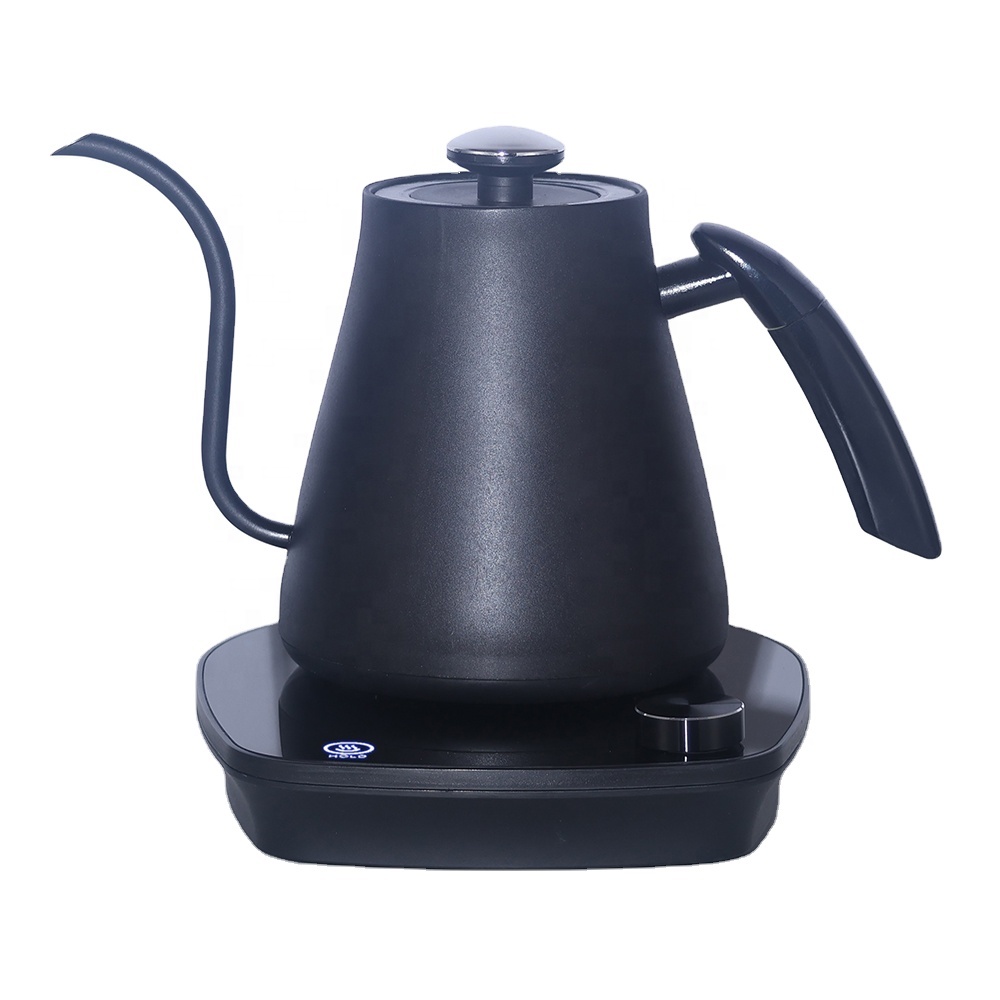 スマートウッドグレイン電気グースネックケトル、温度調節機能付 - Electric Kettle Temperature Control のレビューと価格
