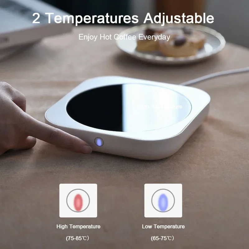 新しいコーヒーマグウォーマーミルクティーティーポット電気加熱 - Electric Kettle Temperature Control のレビューと価格