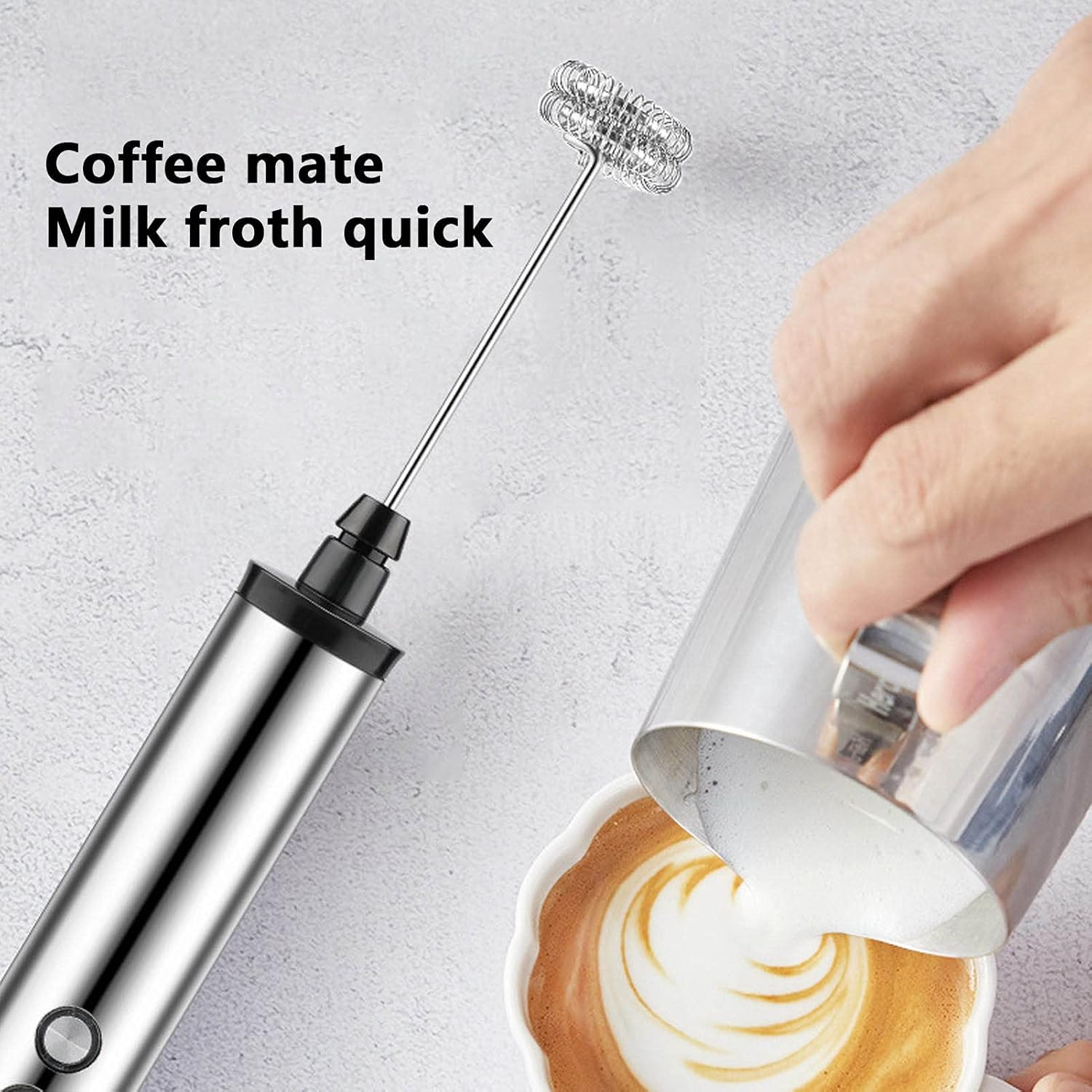 マグパイ3in1ハンドヘルド電動ミルク泡立て器ドリンクミキサ - Electric Milk Frother Handheld のレビューと価格