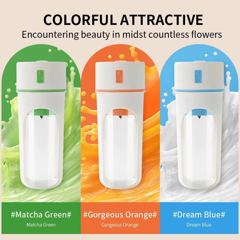 電動ジューサー多機能ポータブルジューサーフルーツブレンダーミ - Portable Blender Usb Rechargeable のレビューと価格