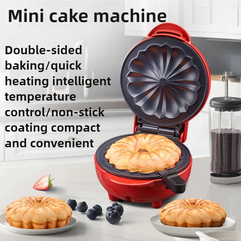 家庭用朝食マシン ベーキングマシン ミニ両面トースター お手 - Mini Waffle Maker Machine のレビューと価格