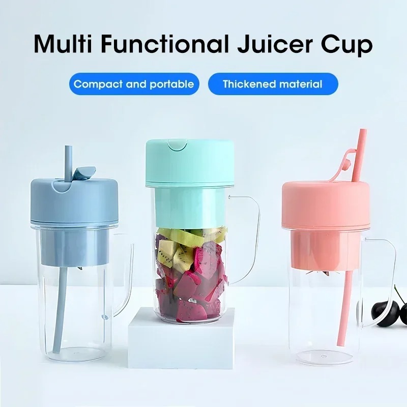ポータブルUSB充電式300ml電動ジューサーカップ、ストロ - Portable Blender Usb Rechargeable のレビューと価格