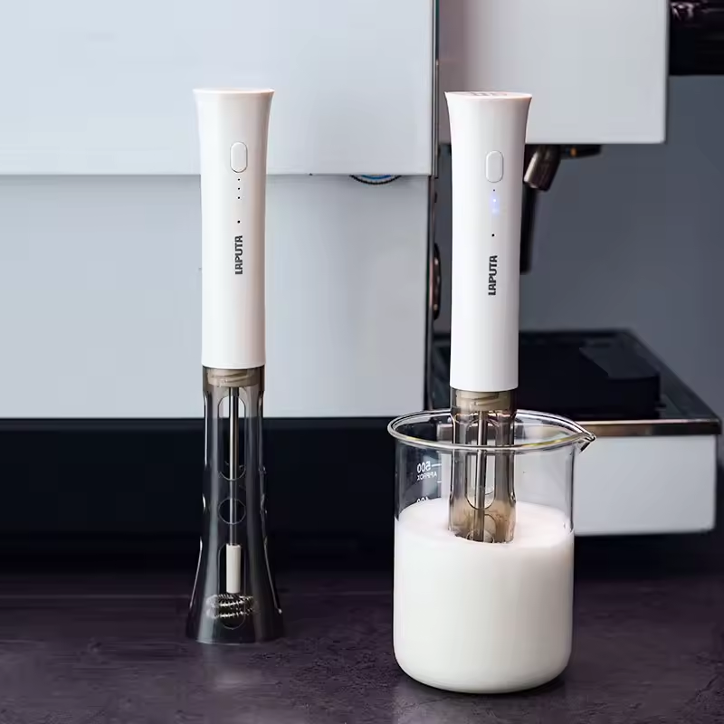 電動ミルクフォーマー、ハンディタイプ、USB充電式、コーヒー - Electric Milk Frother Handheld のレビューと価格