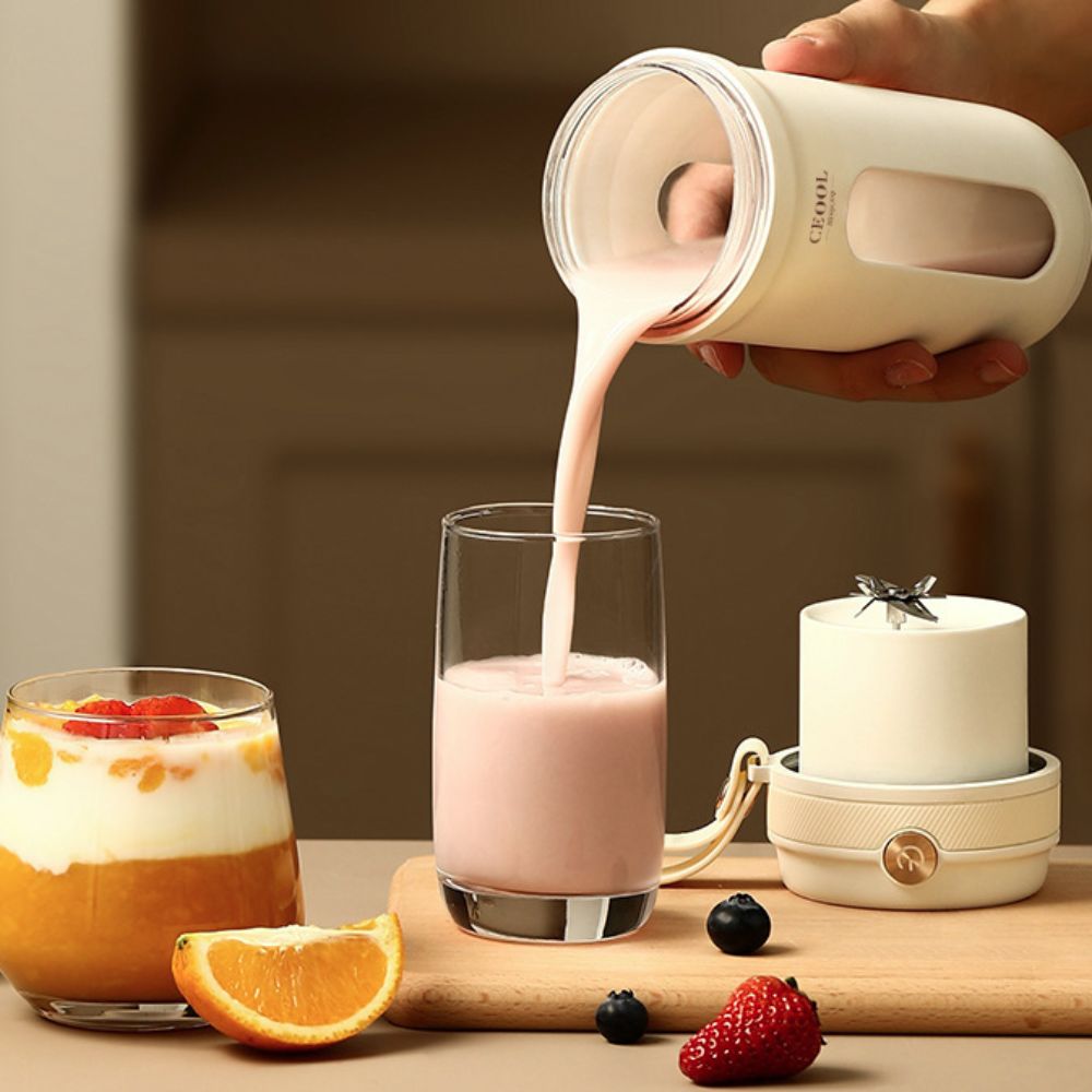 ポータブル4/10枚刃フルーツブレンダーカップ、取り外し可能 - Portable Blender Usb Rechargeable のレビューと価格